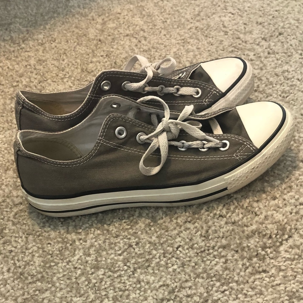 Women’s Grey Converse Size 10 Euro 41.5